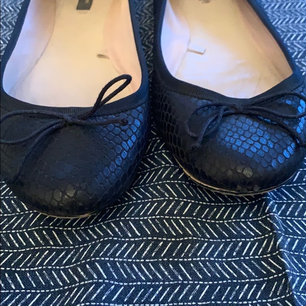 Zara Printed Python Comfortable Ballerina Shoe - image 2
